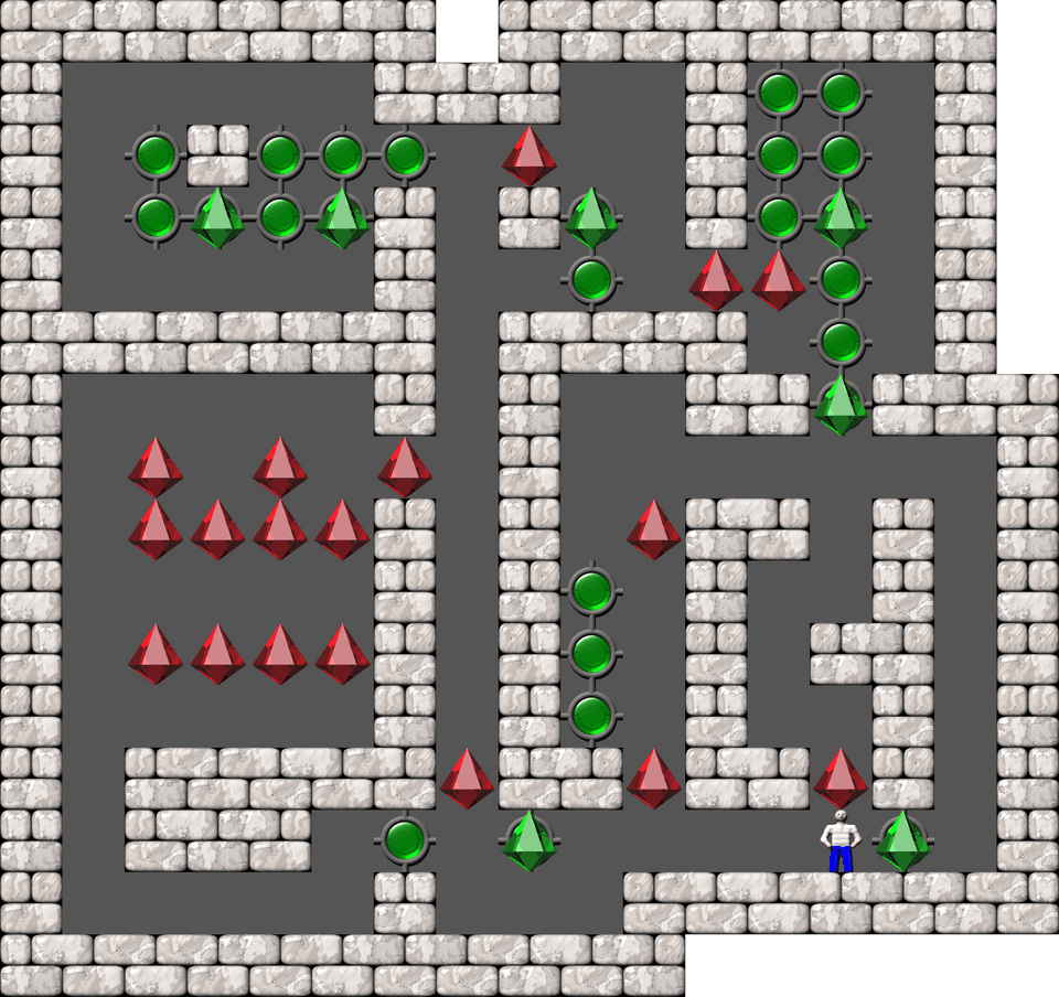 Sokoban Mass Remodel level 2023